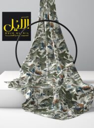 Leaf flower style with green,red colors - Image 2