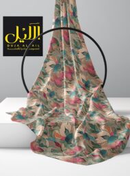 Petal flower style with pink,green colors - Image 2