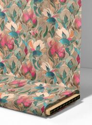 Petal flower style with pink,green colors - Image 4