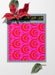 Swirl others style with red, pink colors - Image 6
