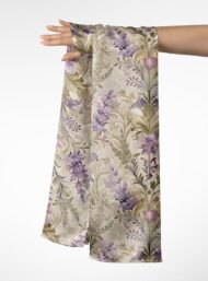 Petal flower style with purple,green colors - Image 3