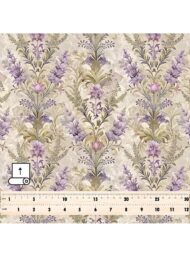 Petal flower style with purple,green colors - Image 5