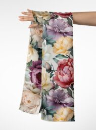 Bloom flower style with pink,green colors - Image 3