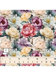 Bloom flower style with pink,green colors - Image 5