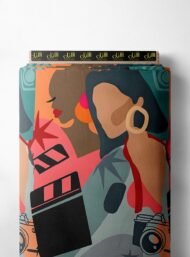 Camera mixed style with black,red colors