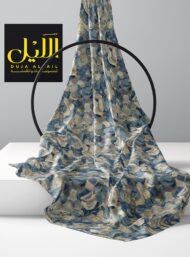 Petal flower style with blue,white colors - Image 2