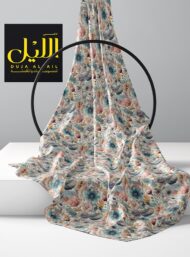 Petal flower style with pink,blue colors - Image 2