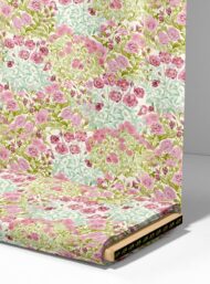 Rose flower style with pink,green colors - Image 4