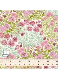 Rose flower style with pink,green colors - Image 5