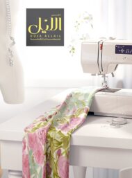 Rose flower style with pink,green colors - Image 7