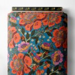 Bloom flower style with orange,pink colors