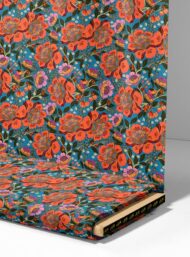 Bloom flower style with orange,pink colors - Image 4