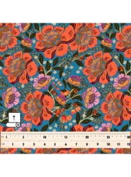 Bloom flower style with orange,pink colors - Image 5