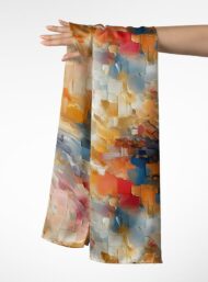 Color abstract style with orange,blue colors - Image 3