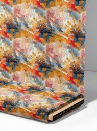 Color abstract style with orange,blue colors - Image 4