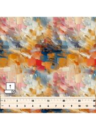 Color abstract style with orange,blue colors - Image 5