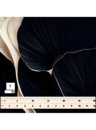 Petal flower style with black, white colors - Image 5