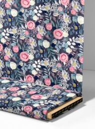 Rose flower style with pink,white colors - Image 4