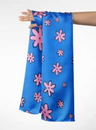 Bloom flower style with pink, blue colors - Image 3