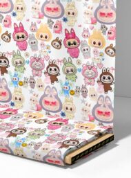 Bunny animal style with pink,white colors - Image 4