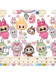 Bunny animal style with pink,white colors - Image 5