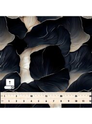 Petal flower style with black,white colors - Image 5