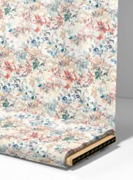 Bloom flower style with pink,green colors - Image 4