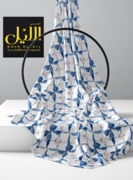 Bloom flower style with blue,pink colors - Image 2