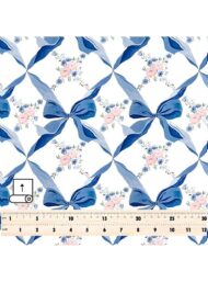 Bloom flower style with blue,pink colors - Image 5