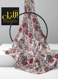 Petal flower style with red,green colors - Image 2