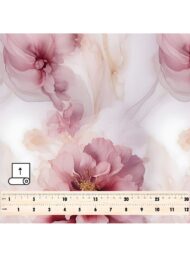 Bloom flower style with pink,white colors - Image 5