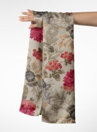 Petal flower style with red,green colors - Image 3