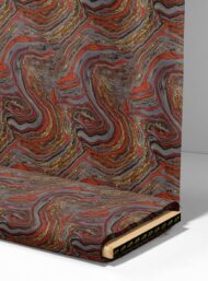 Swirl abstract style with brown,grey colors - Image 4