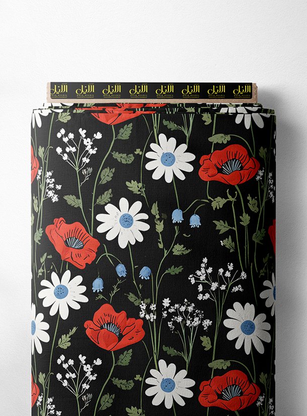 LAI01-2074_1.jpg Petal flower style with red,white colors - Image 1