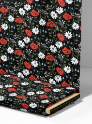 Petal flower style with red,white colors - Image 4