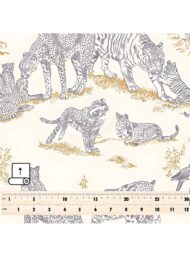 Leopard animal style with yellow,grey colors - Image 5