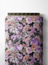 Petal flower style with purple,pink colors