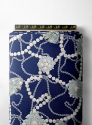 Bow mixed style with blue,white colors