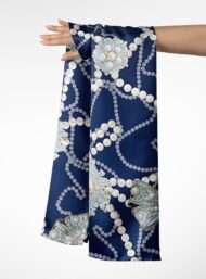 Bow mixed style with blue,white colors - Image 3