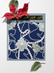 Bow mixed style with blue,white colors - Image 6