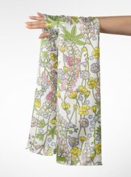 Blossom flower style with green,yellow colors - Image 3