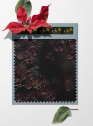 Petal flower style with black,red colors - Image 6