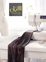 Petal flower style with black,red colors - Image 7