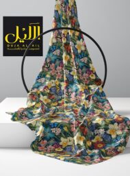 Butterfly flower style with yellow,blue colors - Image 2