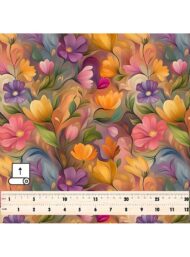 Petal flower style with pink,orange colors - Image 5