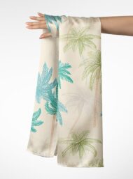 Palm nature style with green,blue colors - Image 3
