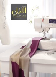 Leaf flower style with white,purple colors - Image 7