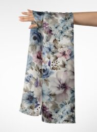 Blossom flower style with blue,pink colors - Image 3