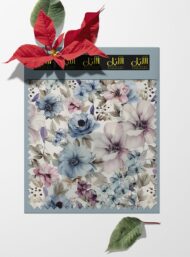Blossom flower style with blue,pink colors - Image 6