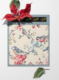 Bird nature style with pink,blue colors - Image 6